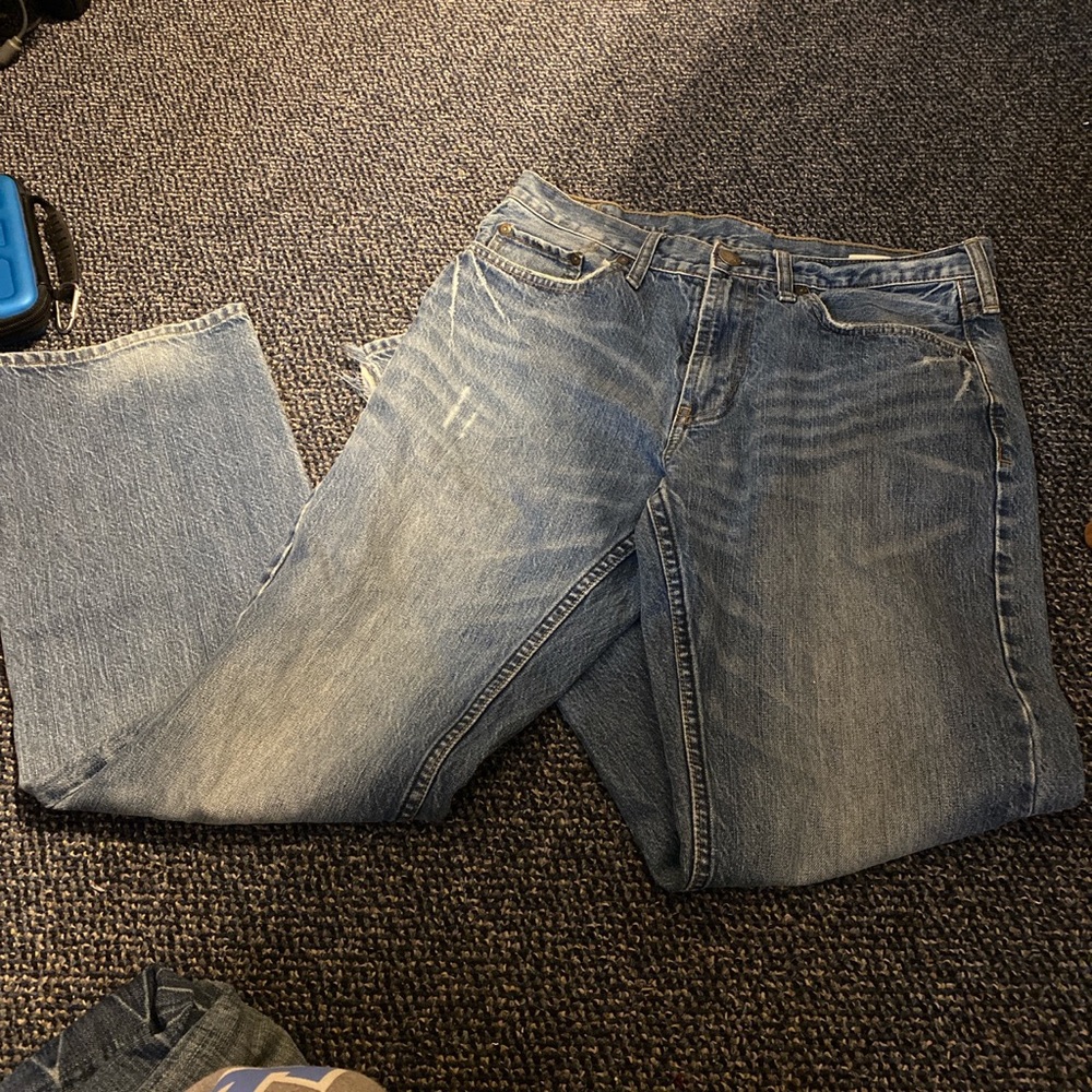 vintage bull head jeans